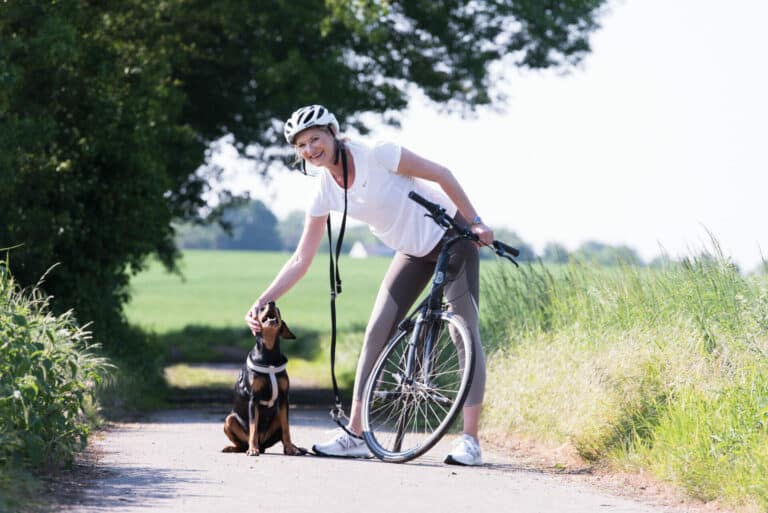 Heike Henkel: Fitness auf 6 Pfoten