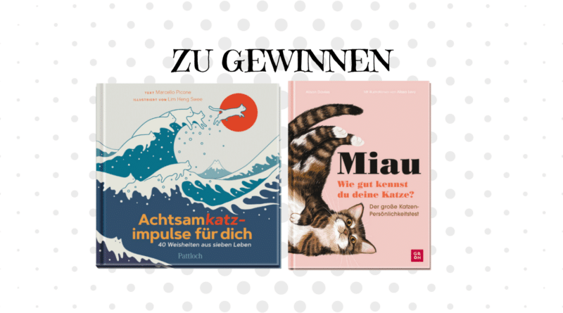 Gewinne ein Katzenbuch-Set