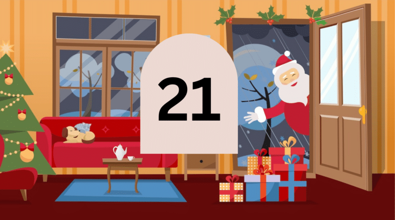 Adventskalender, Türchen 21