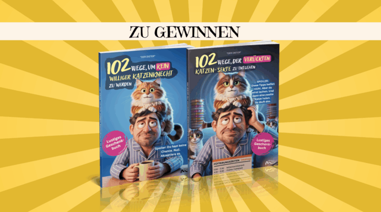 Gewinne ein geniales Katzenbuch-Bundle
